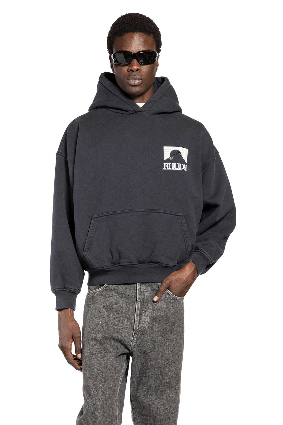 RHUDE Rhude Moonlight Zip-Up Hoodie