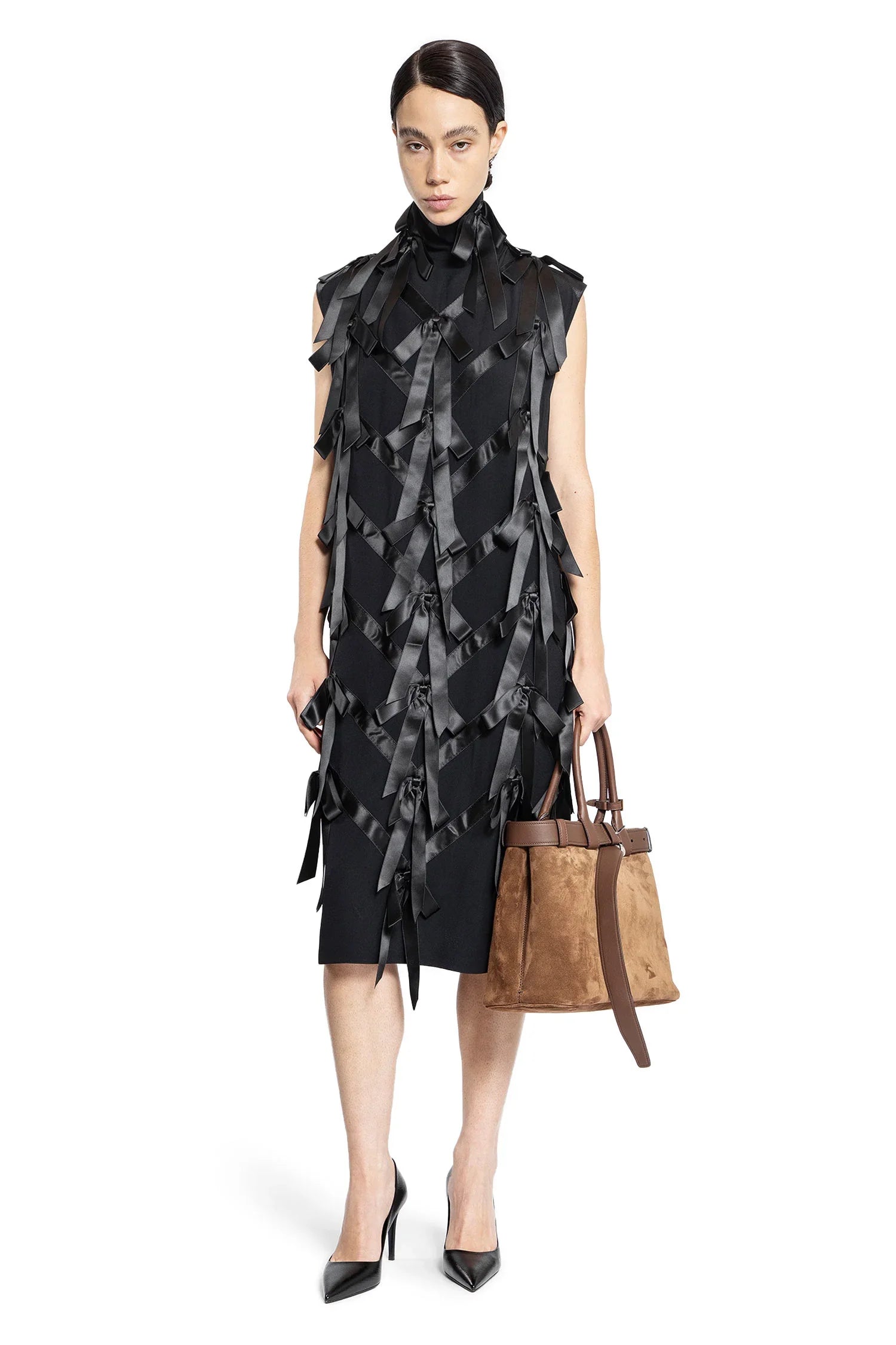 Prada Sablé Dress with Bows
