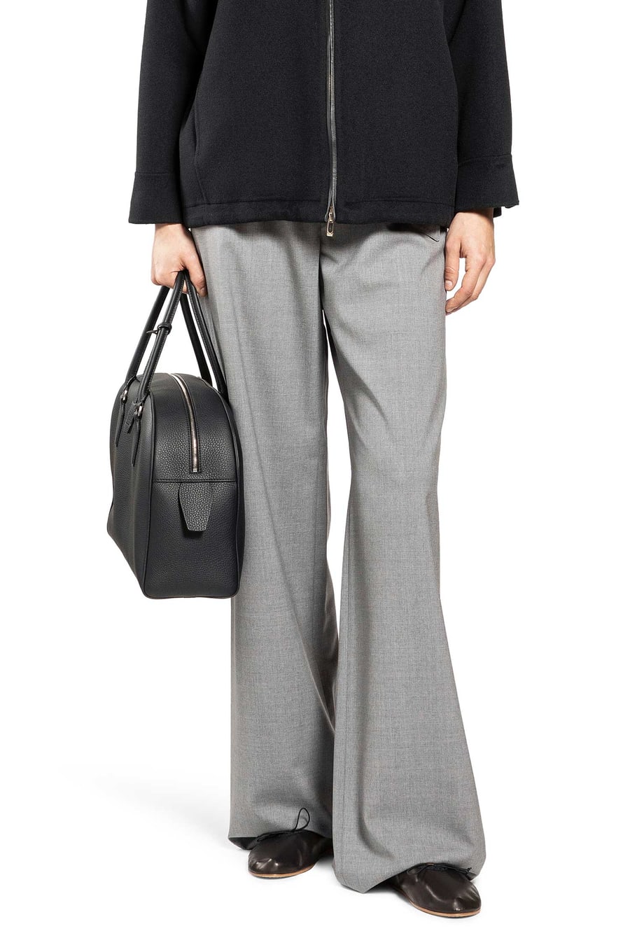 Max Mara Stretch Wool Cloth Trousers