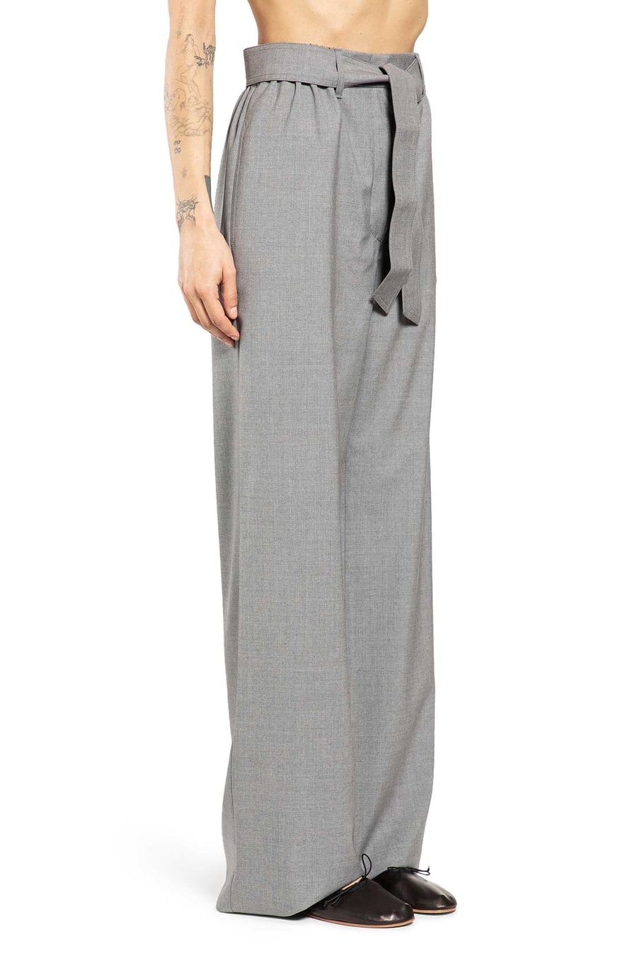 Max Mara Stretch Wool Cloth Trousers, view 3