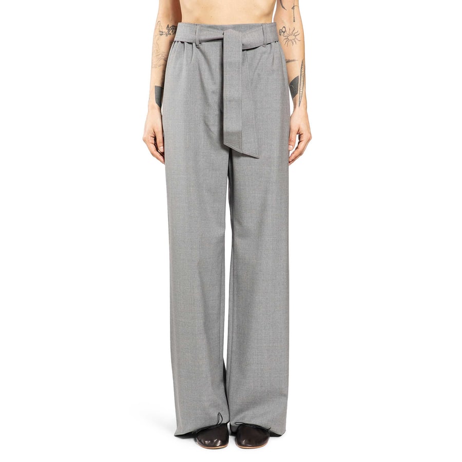 Max Mara Stretch Wool Cloth Trousers, view 7