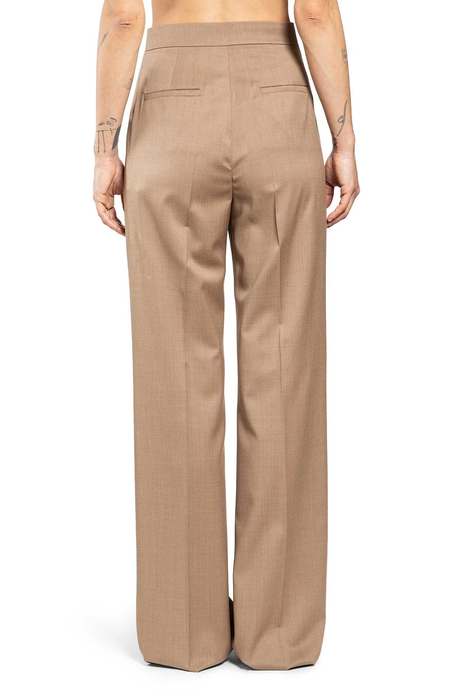 Max Mara Wool Twill Trousers, view 4