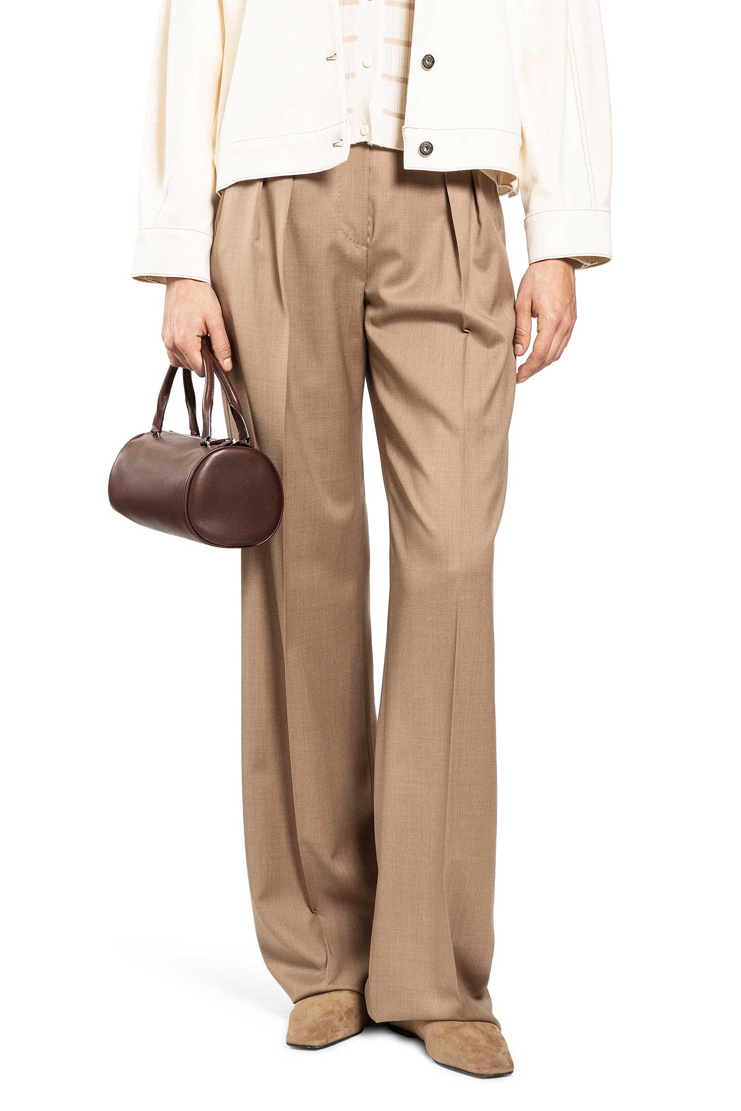 Max Mara Wool Twill Trousers