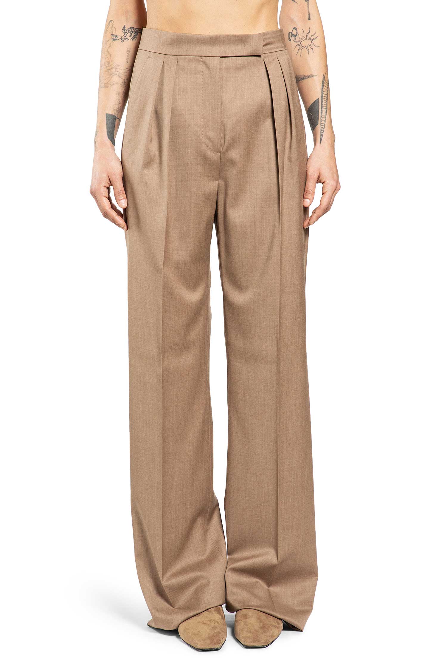 Max Mara Wool Twill Trousers, view 2
