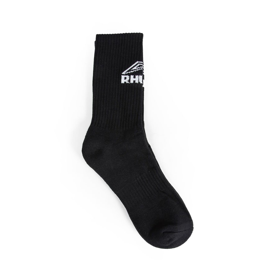 RHUDE Campione Logo Socks, view 3