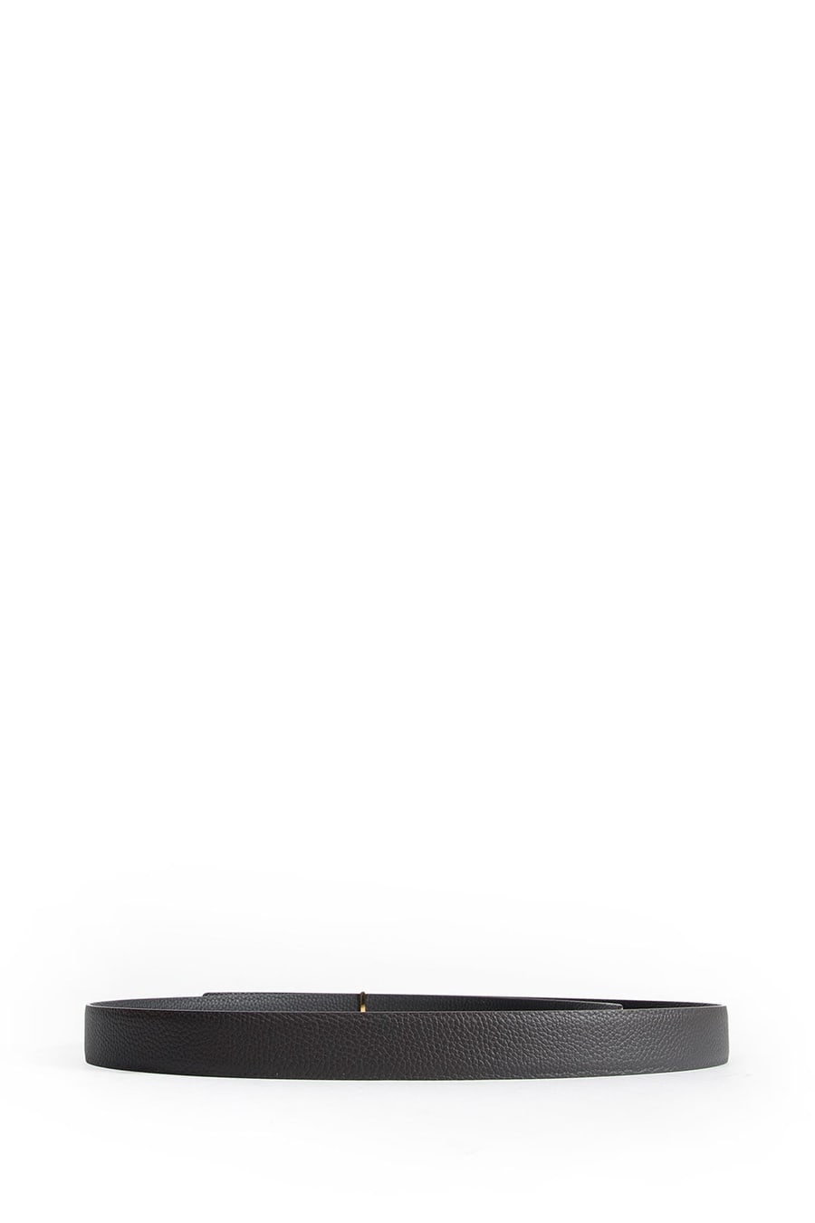 Tom Ford Grained Leather Slim Reversible Belt, view 2