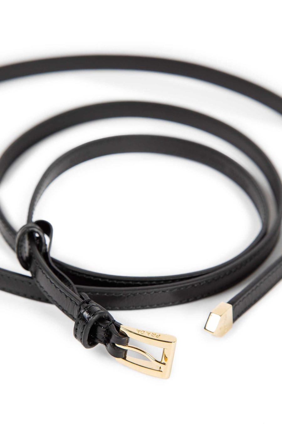 Prada Slim leather belt, view 3