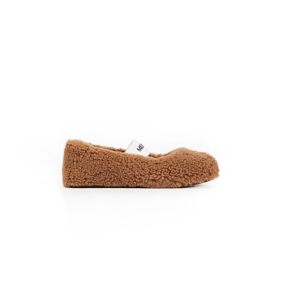 MOON BOOT MB Shearling Ballerinas, view 8