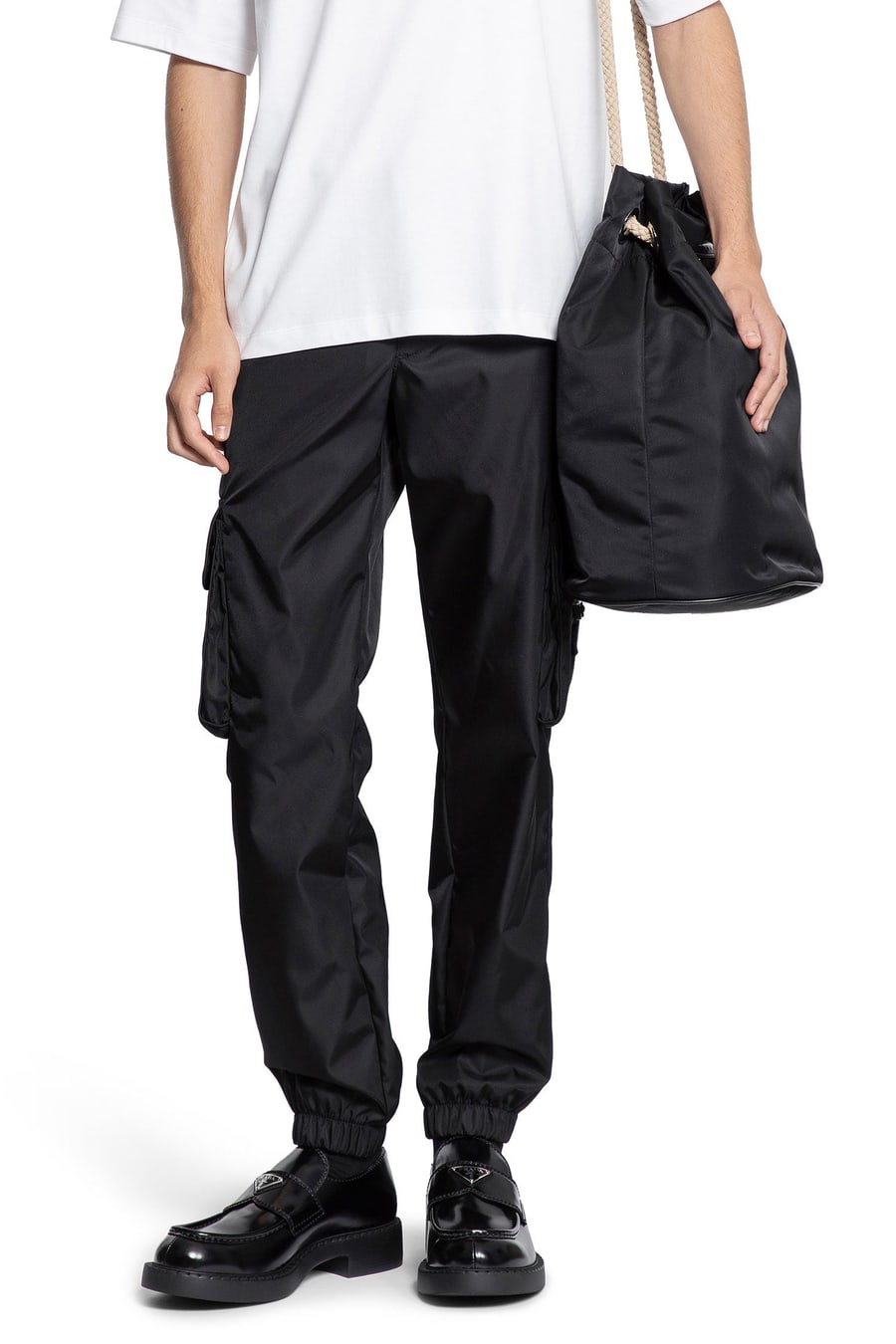Prada Re-Nylon Cargo Trousers