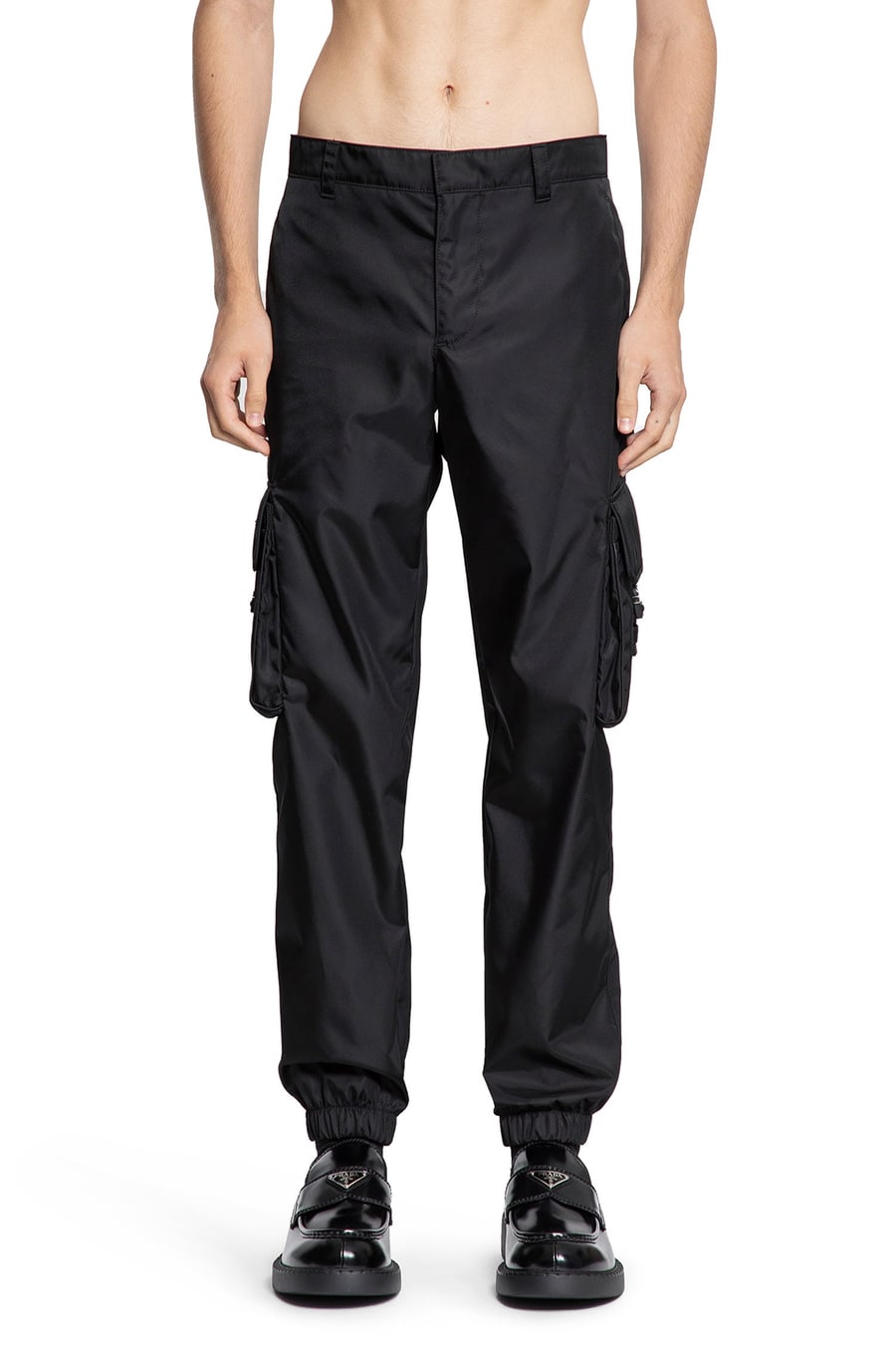 Prada Re-Nylon Cargo Trousers, view 2