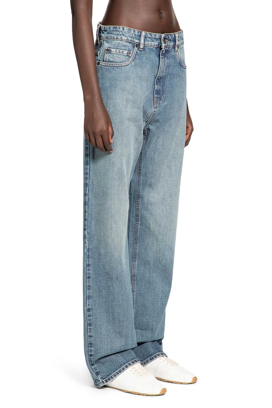 Miu Miu Denim Trousers, view 3