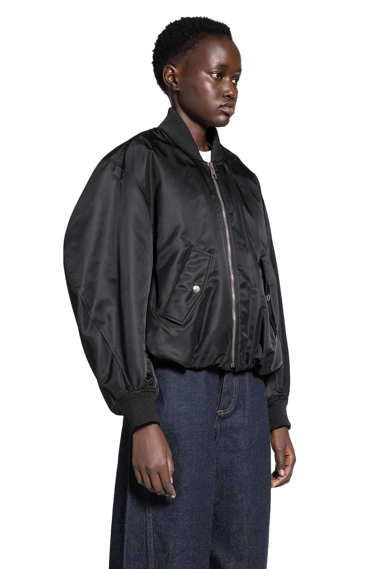 Givenchy Cropped Cocoon Bomber, view 2