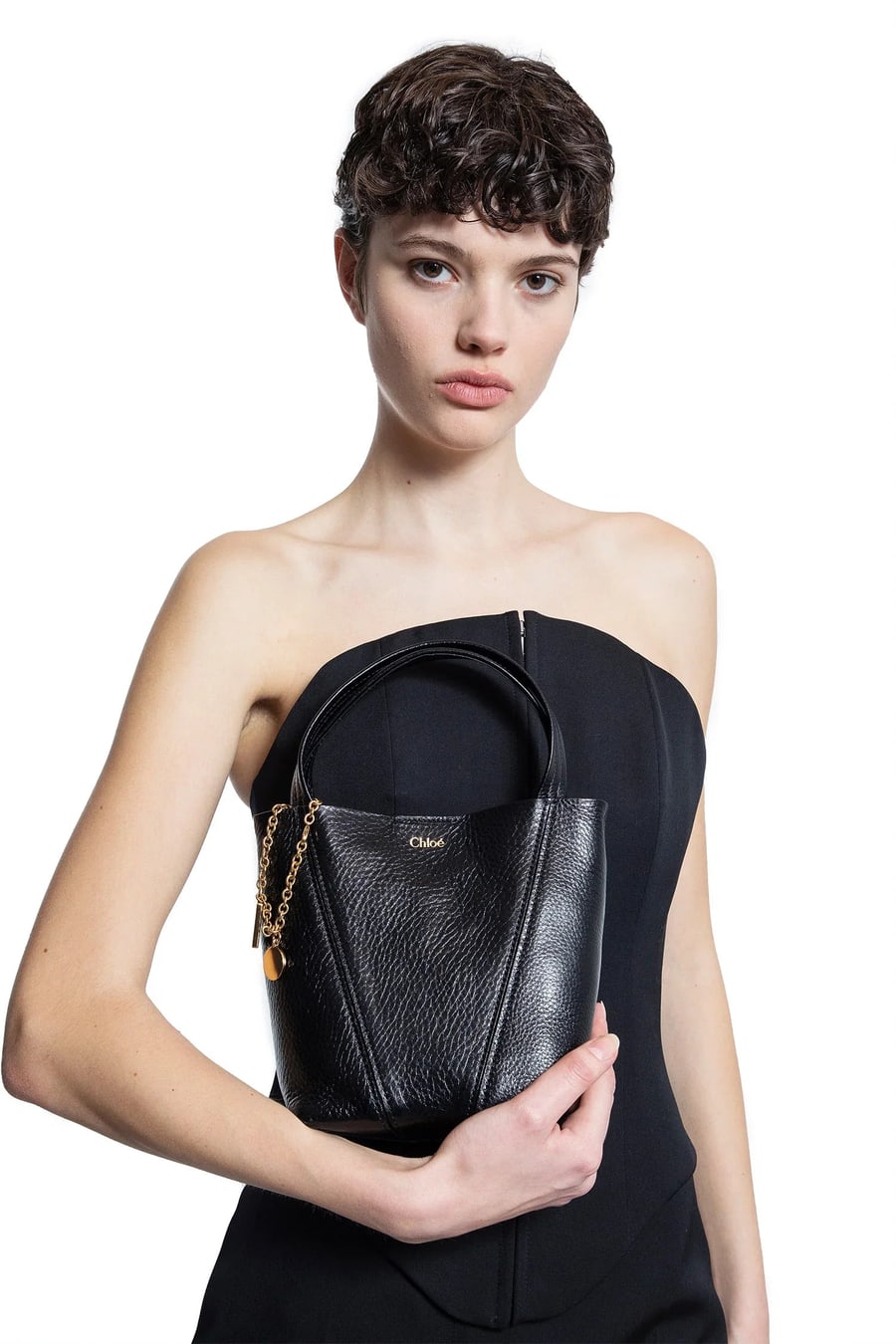 Chloé Small Chloé Spin tote bag, view 5