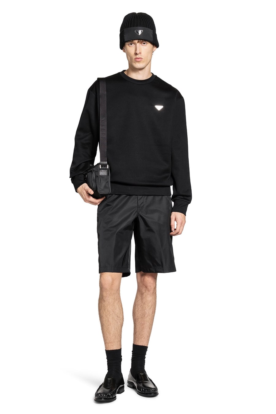 Prada Re-Nylon Shorts, view 5