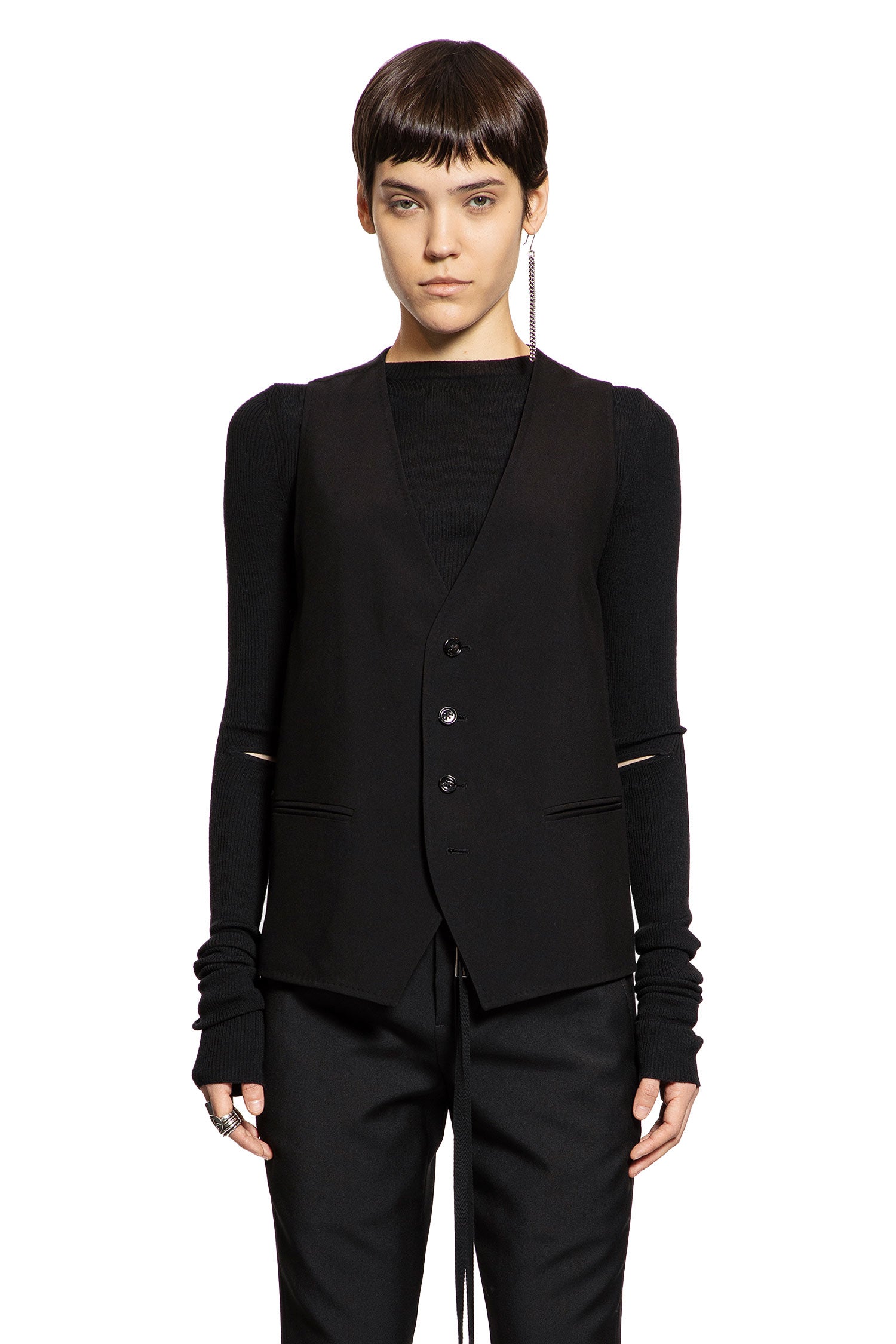 Ann Demeulemeester Charlotte Classic Waistcoat