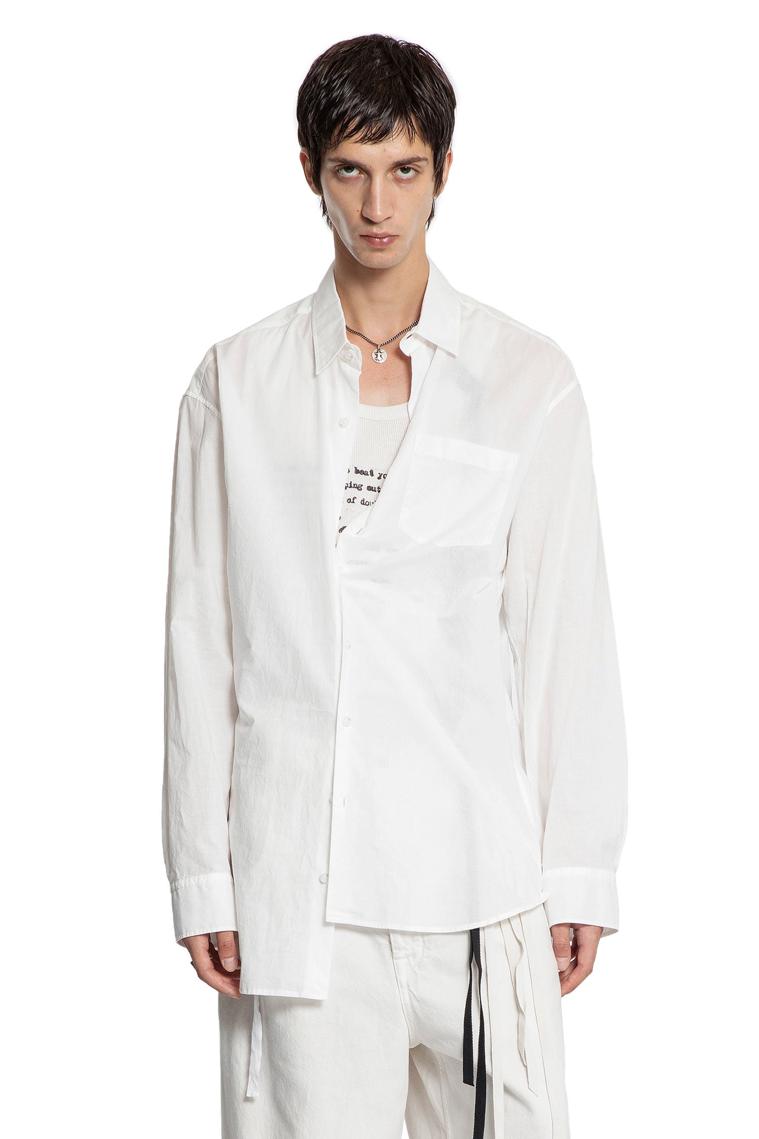 Ann Demeulemeester Mark High Comfort Pocket Shirt