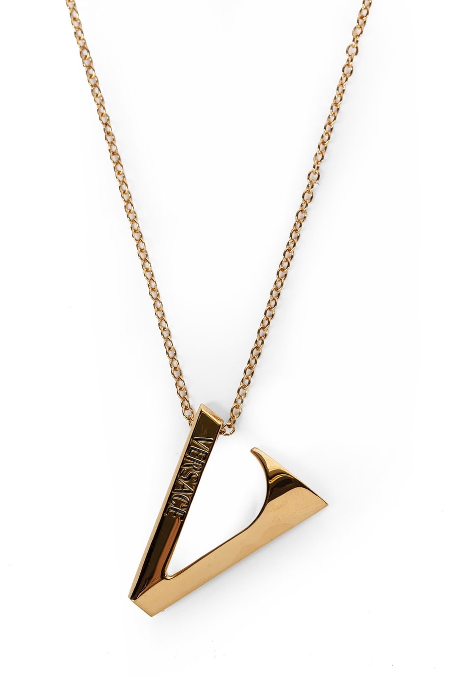 Versace V Pendant Necklace, view 2