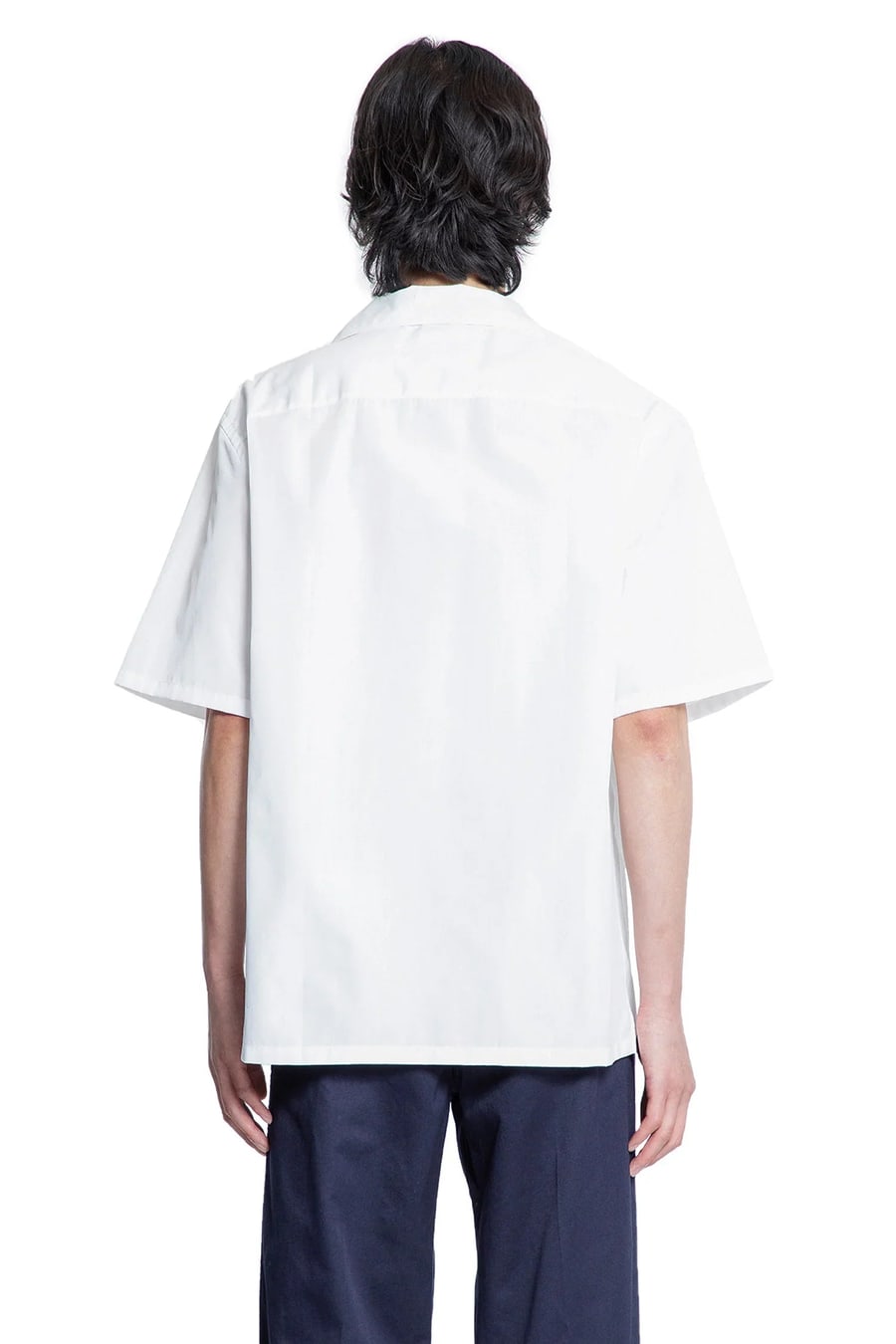 Prada Cotton Bowling Shirt, view 4