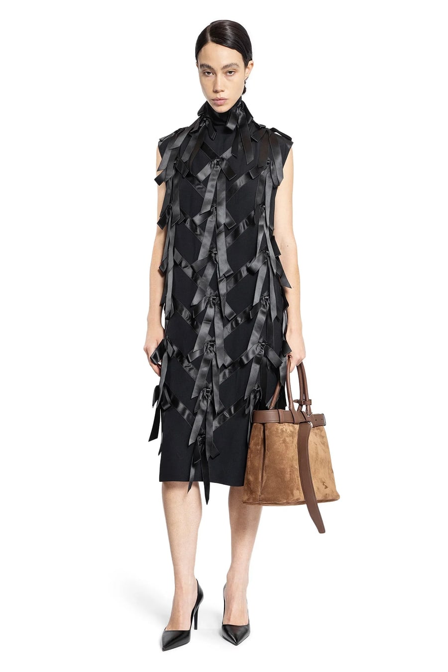 Prada Sablé Dress with Bows