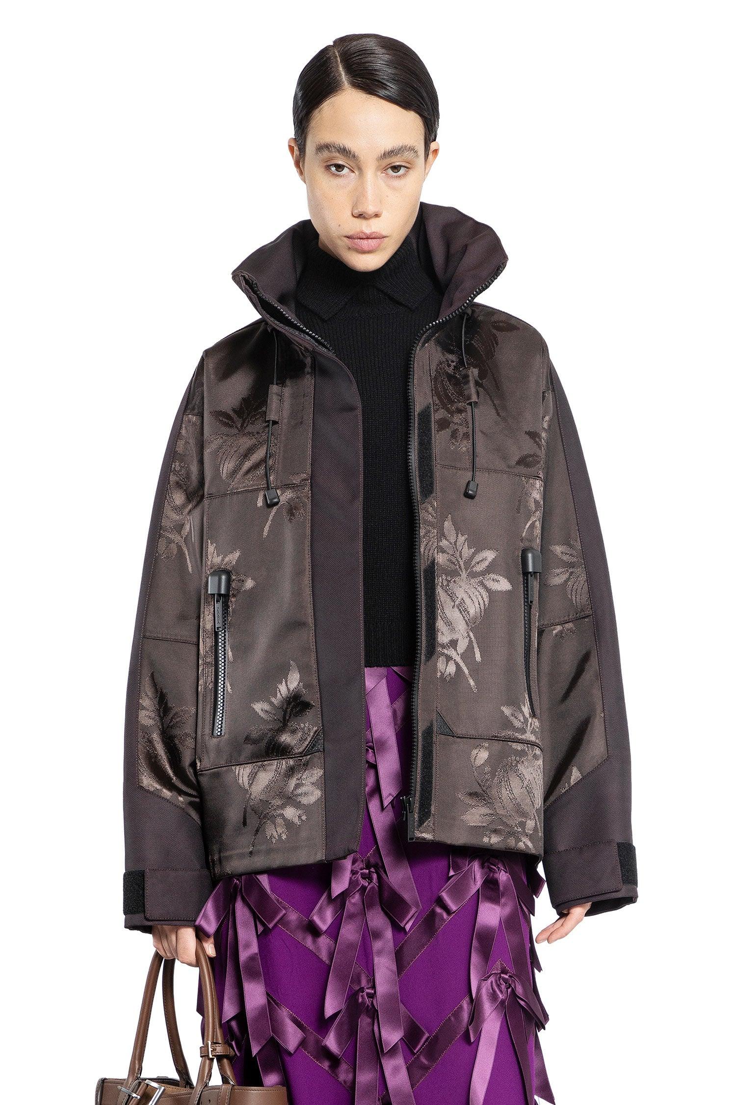 Prada Floral Jacquard Nylon Jacket