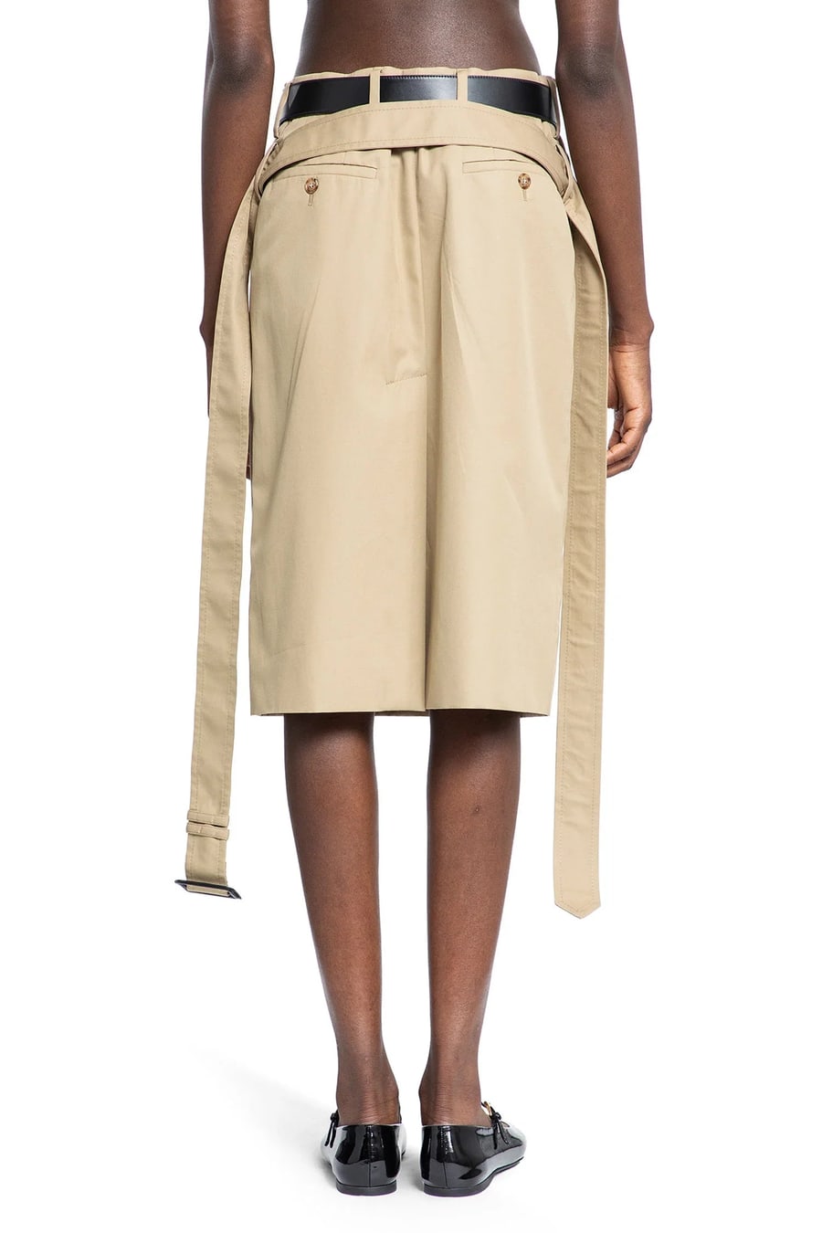 Prada Cotton twill skirt, view 4