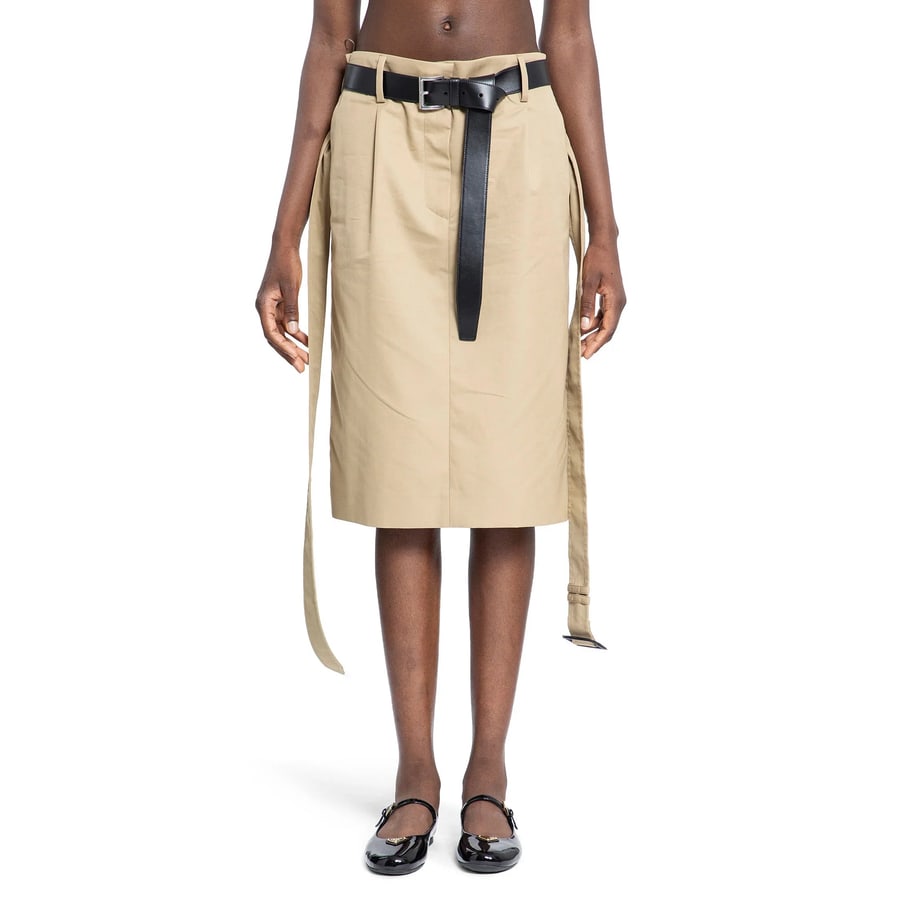 Prada Cotton twill skirt, view 6