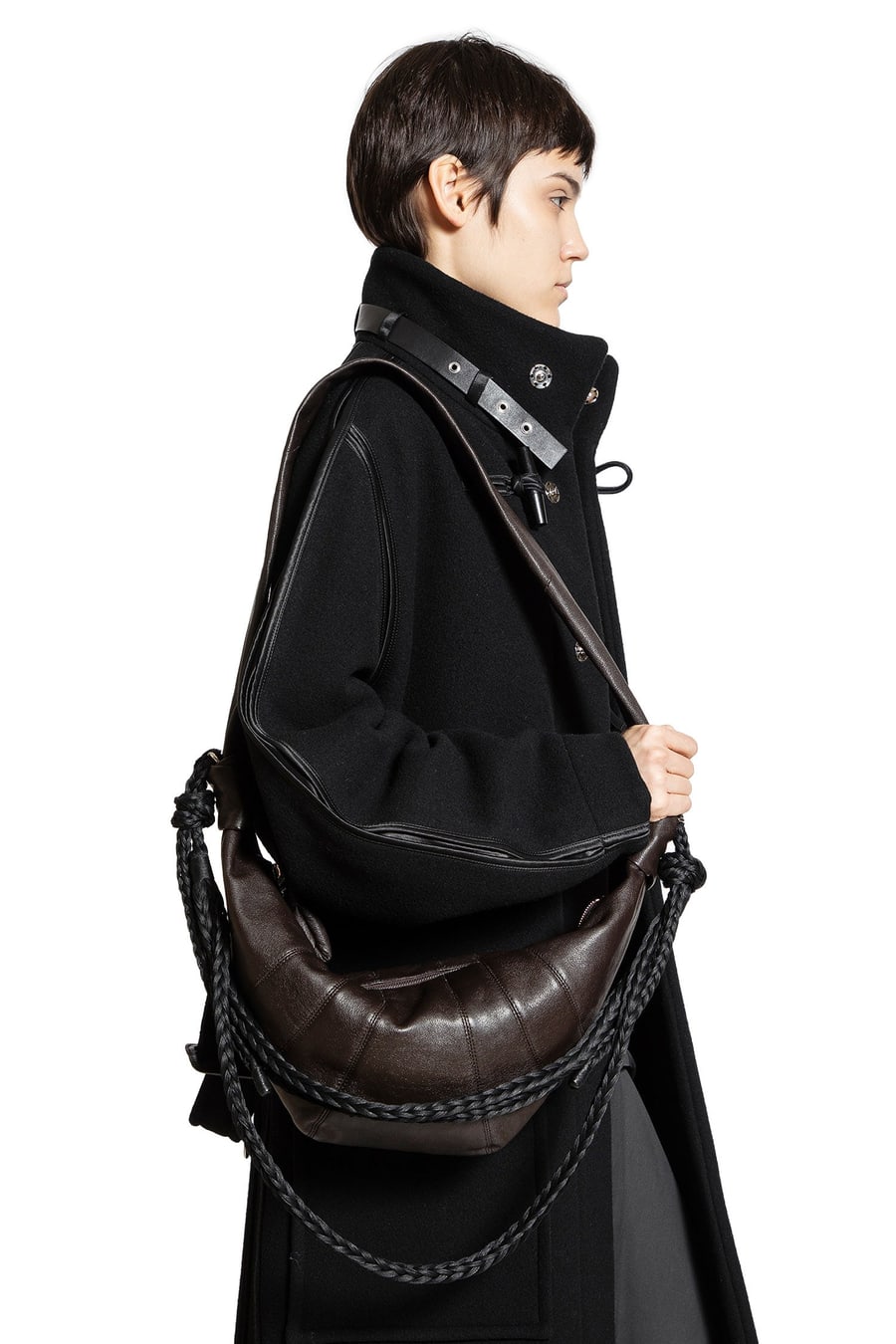 Lemaire Braid Medium Croissant Bag, view 5
