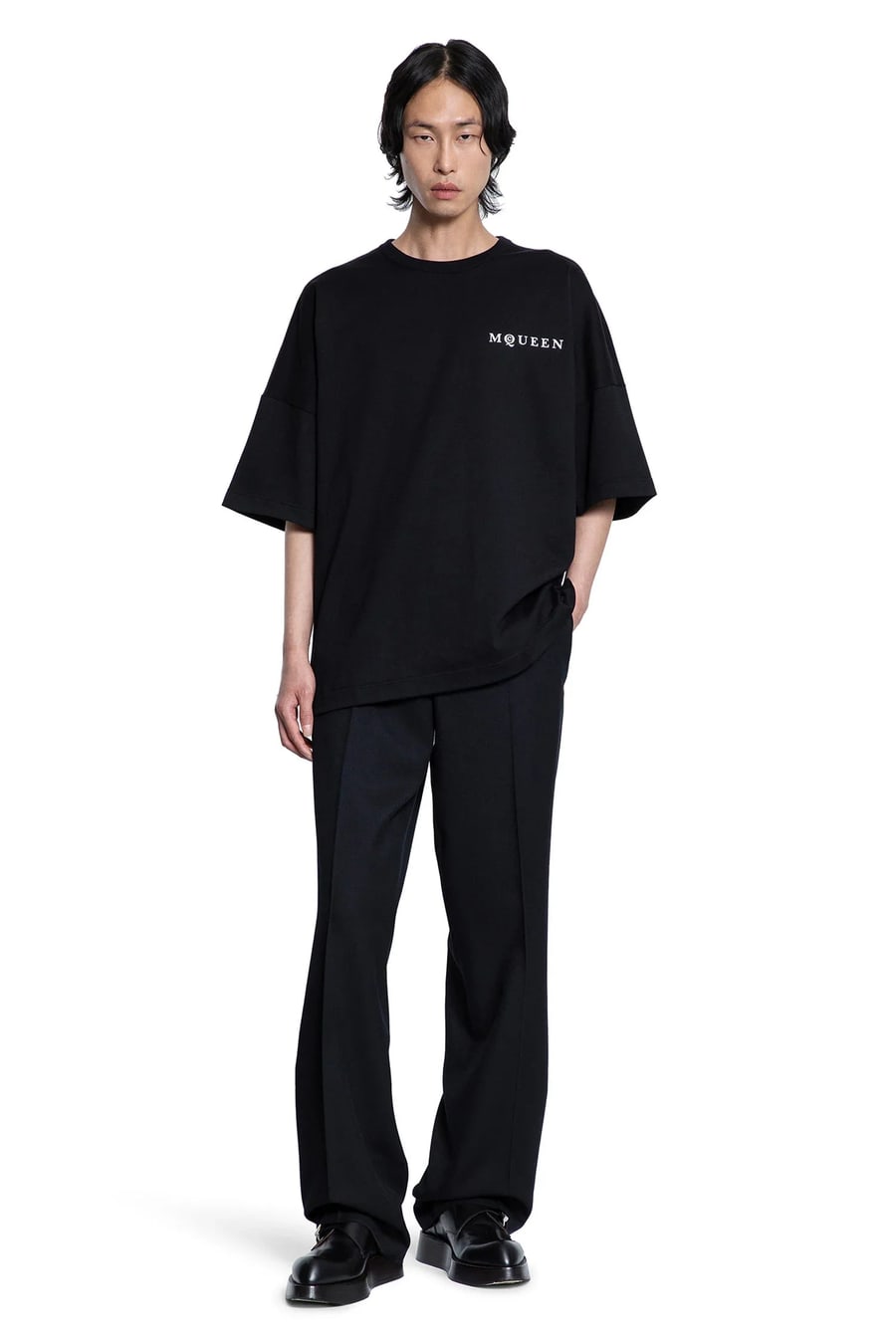 MCQUEEN Oversized Mcqueen T-Shirt, view 5