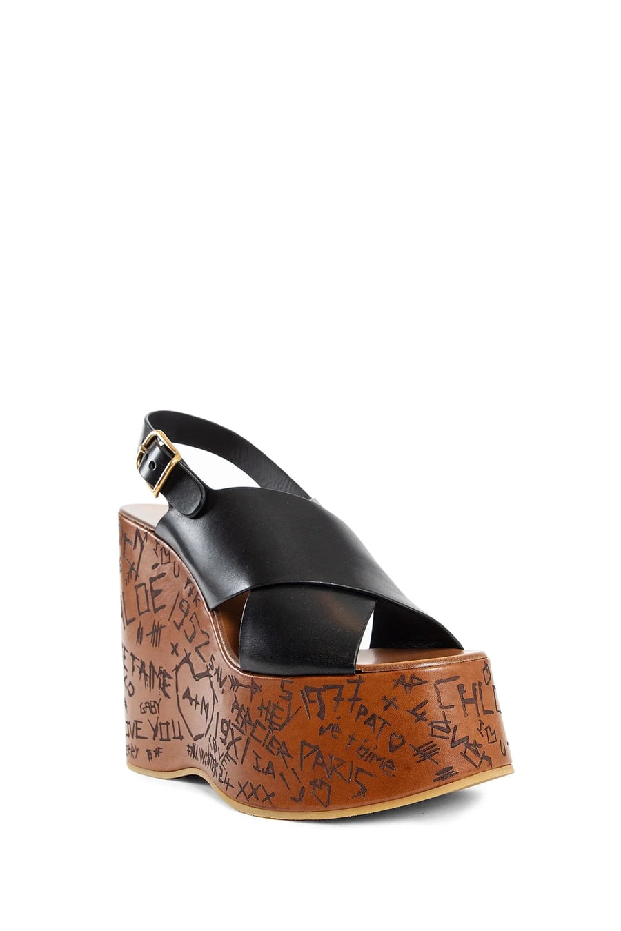 Chloé Maxime Wedge Sandals, view 2