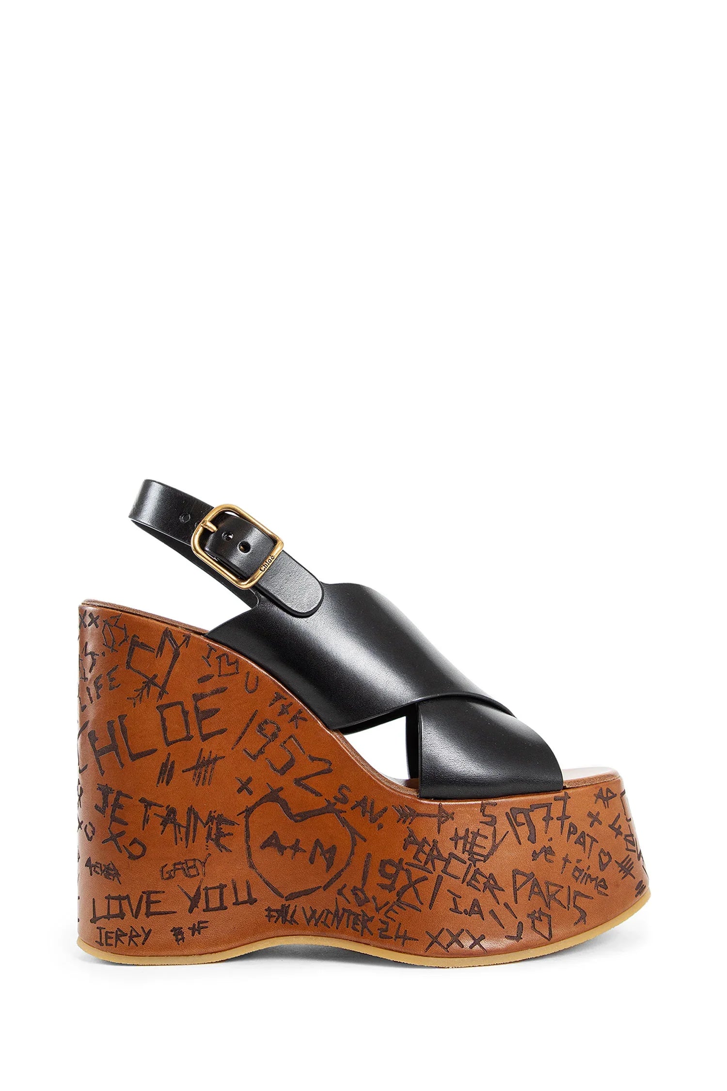 Chloé Maxime Wedge Sandals