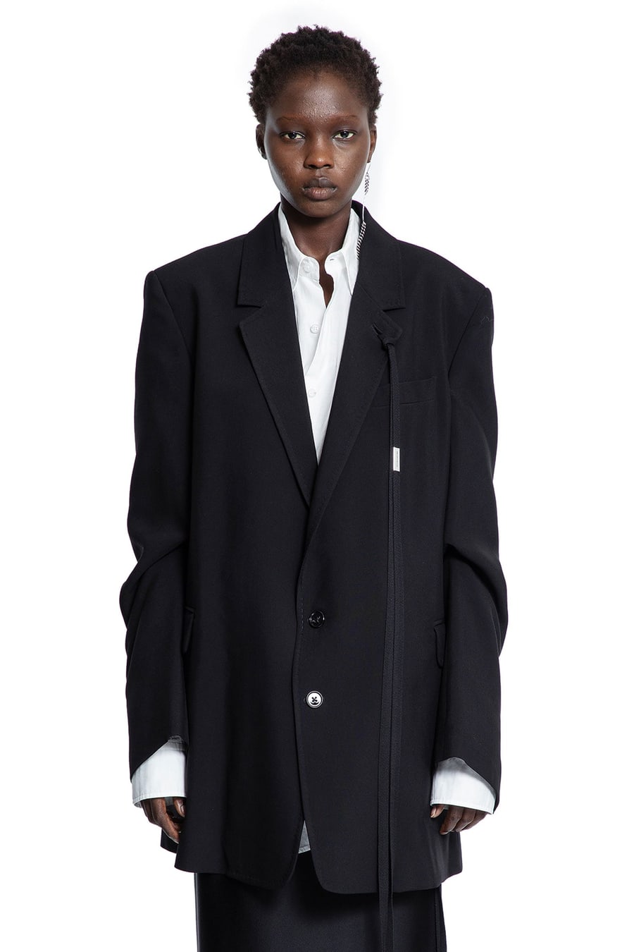 Ann Demeulemeester Agnes High Comfot Tailored Blazer, view 2
