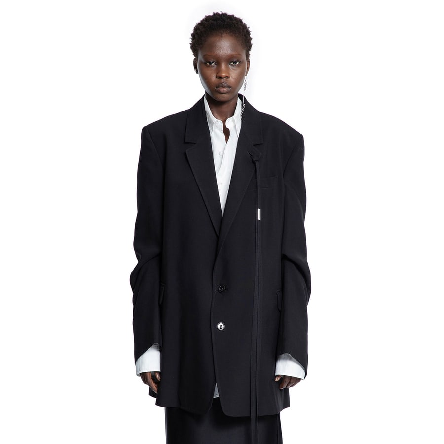 Ann Demeulemeester Agnes High Comfot Tailored Blazer, view 7
