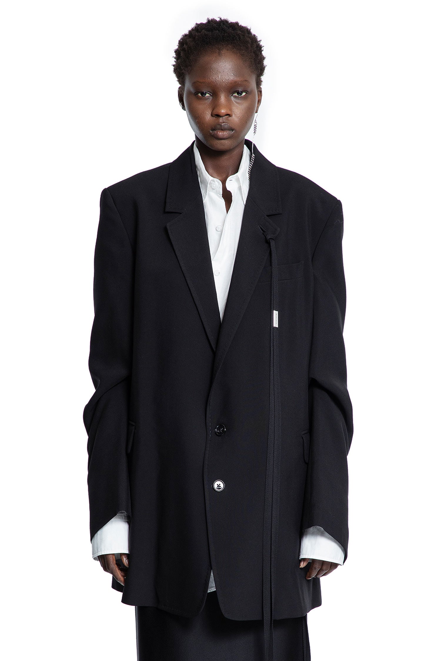 Ann Demeulemeester Agnes High Comfot Tailored Blazer, view 2