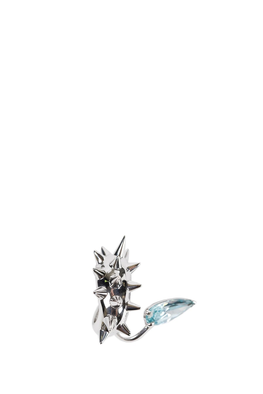 ALAN CROCETTI Mini Spike Alien Aqua Ear Cuff