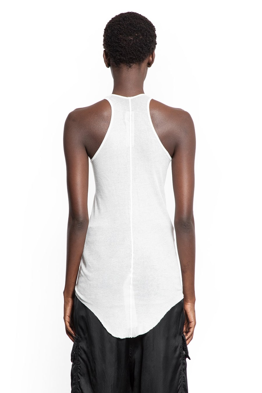 Rick Owens Concordians Basic Rib Tank, view 4