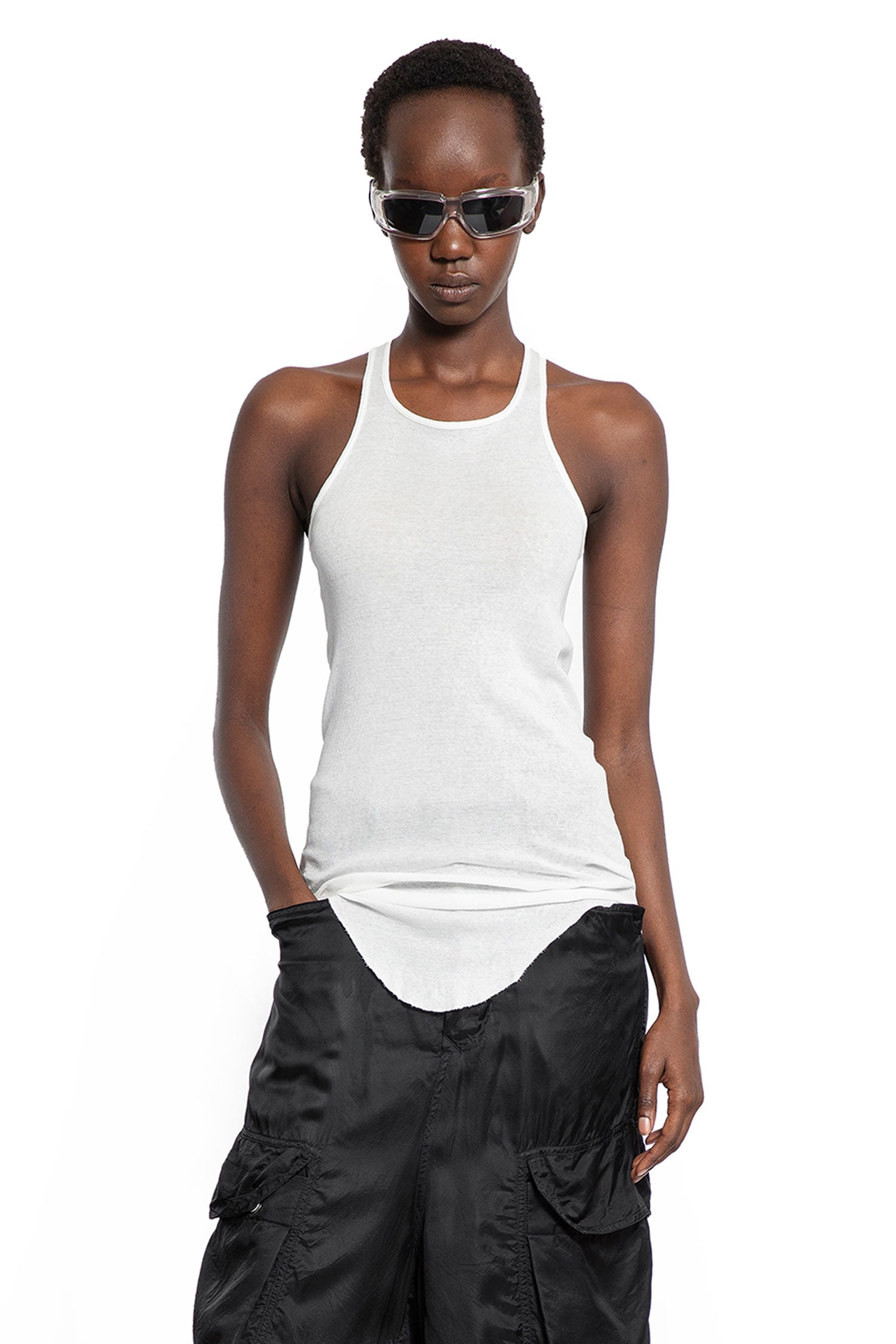 Rick Owens Concordians Basic Rib Tank