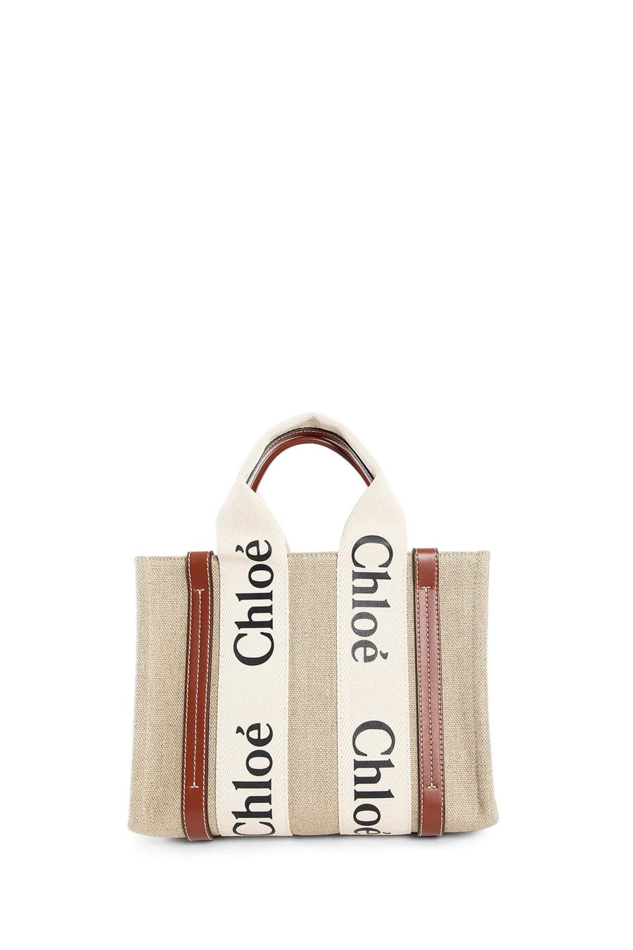Chloé Small Woody Tote Bag, view 3