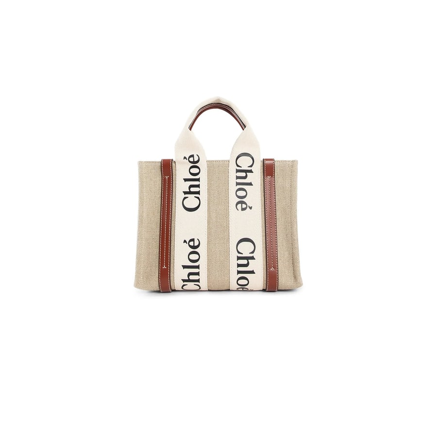 Chloé Small Woody Tote Bag, view 6
