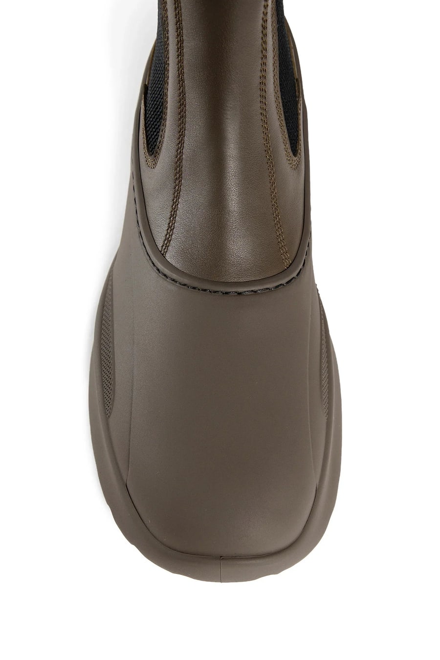 Burberry Leather Scoot Chelsea Boots, view 5