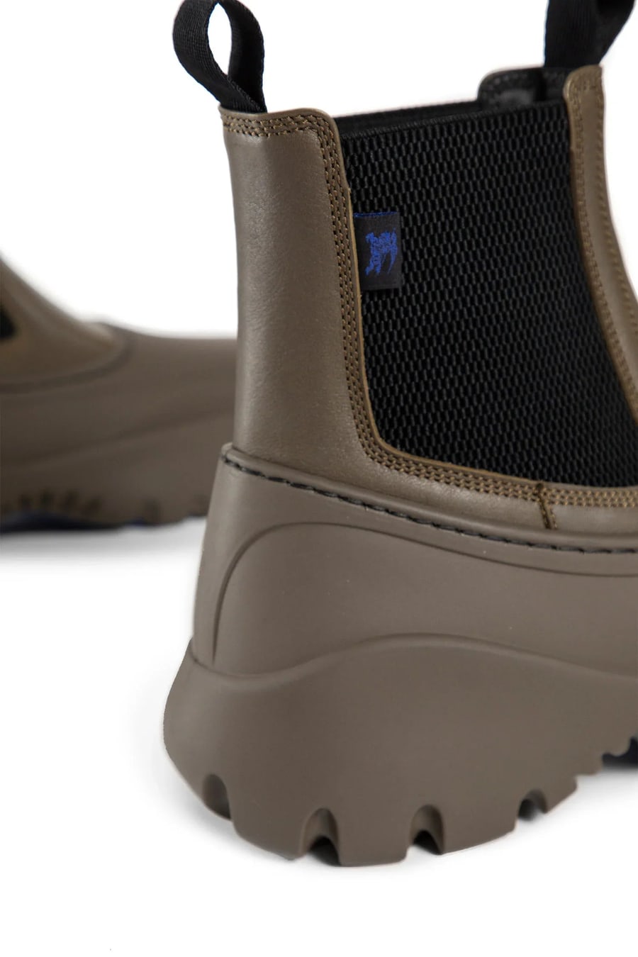 Burberry Leather Scoot Chelsea Boots, view 6