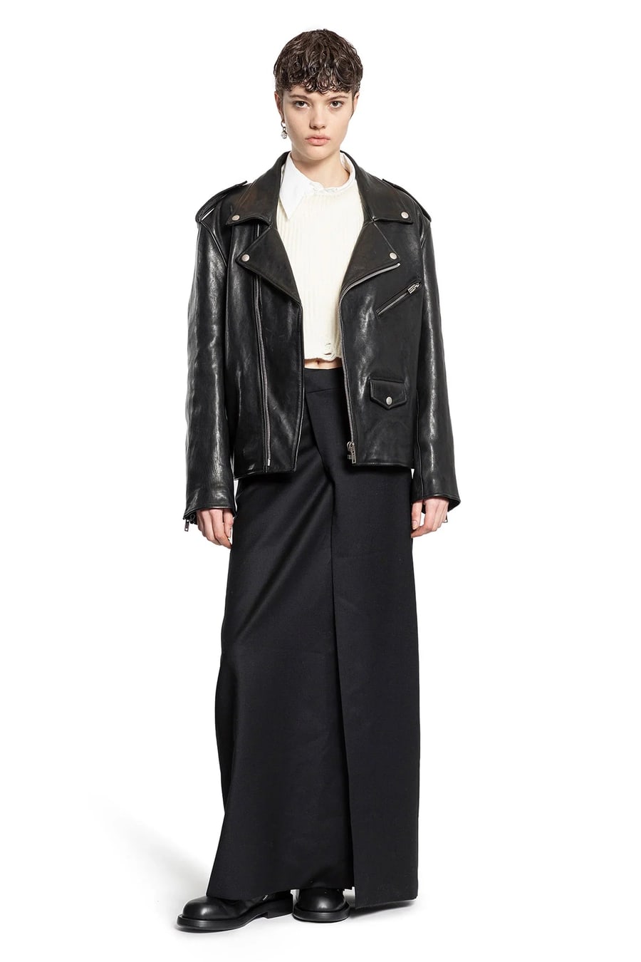 Ann Demeulemeester Anu Perfecto Jacket, view 5