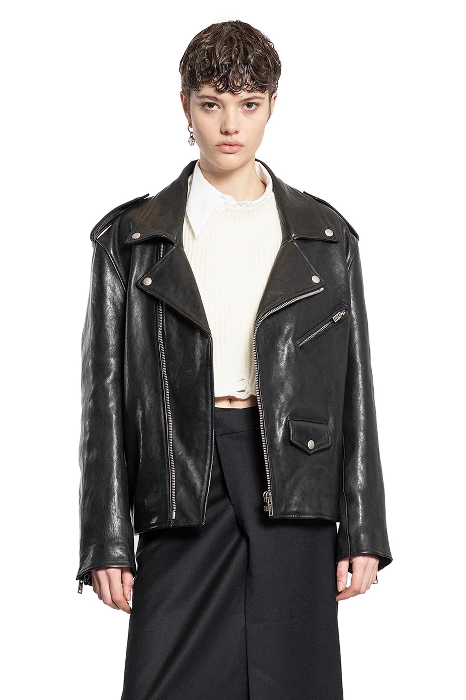 Ann Demeulemeester Anu Perfecto Jacket