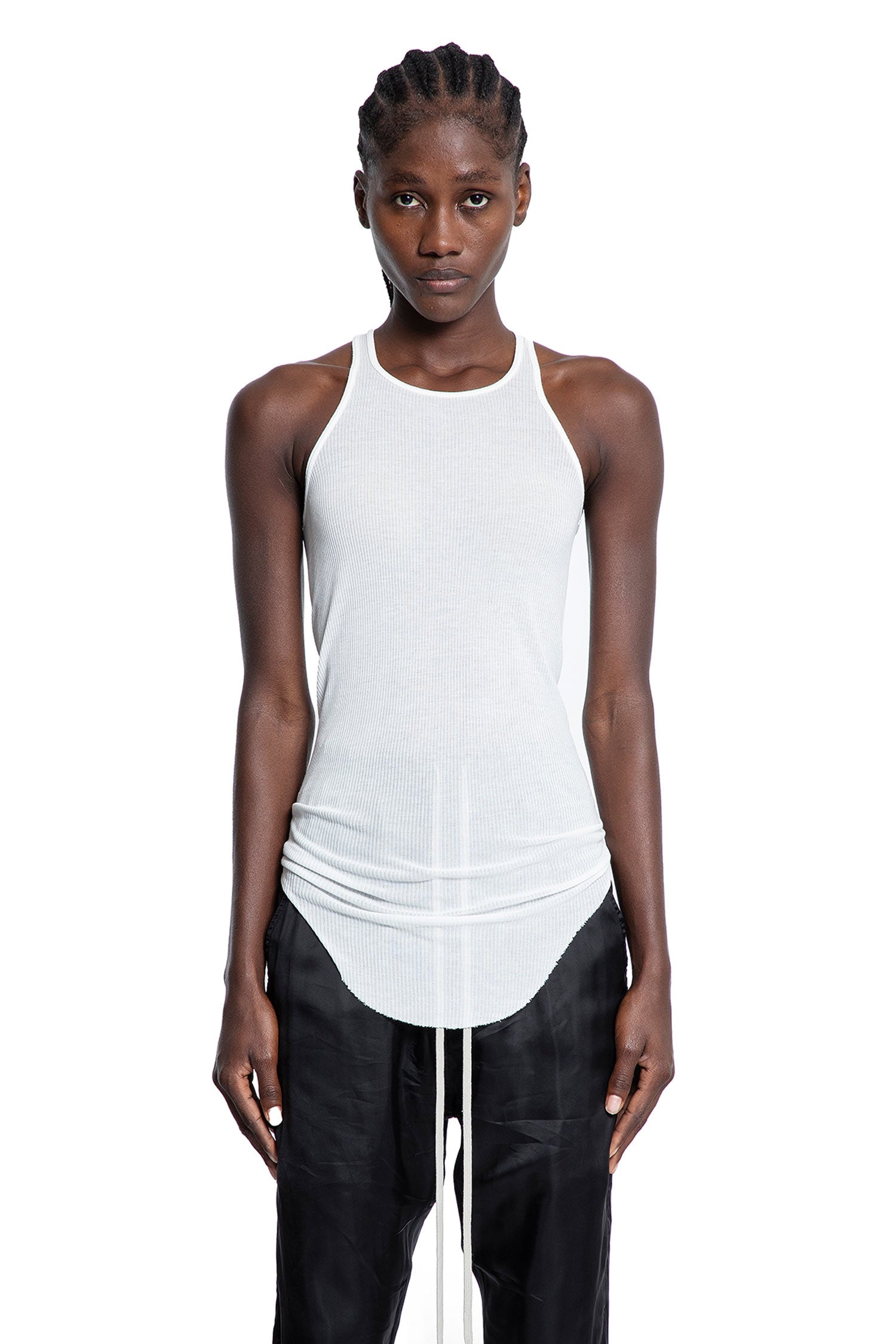Rick Owens Forever Basic Rib Tank, view 2