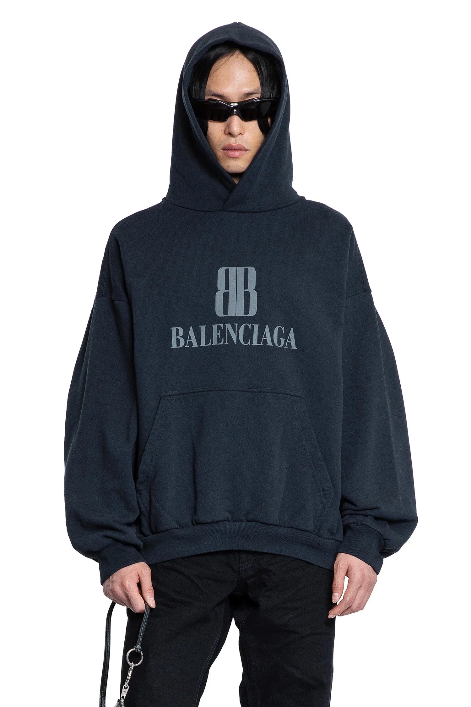 Balenciaga Nano BB Hoodie Medium Fit
