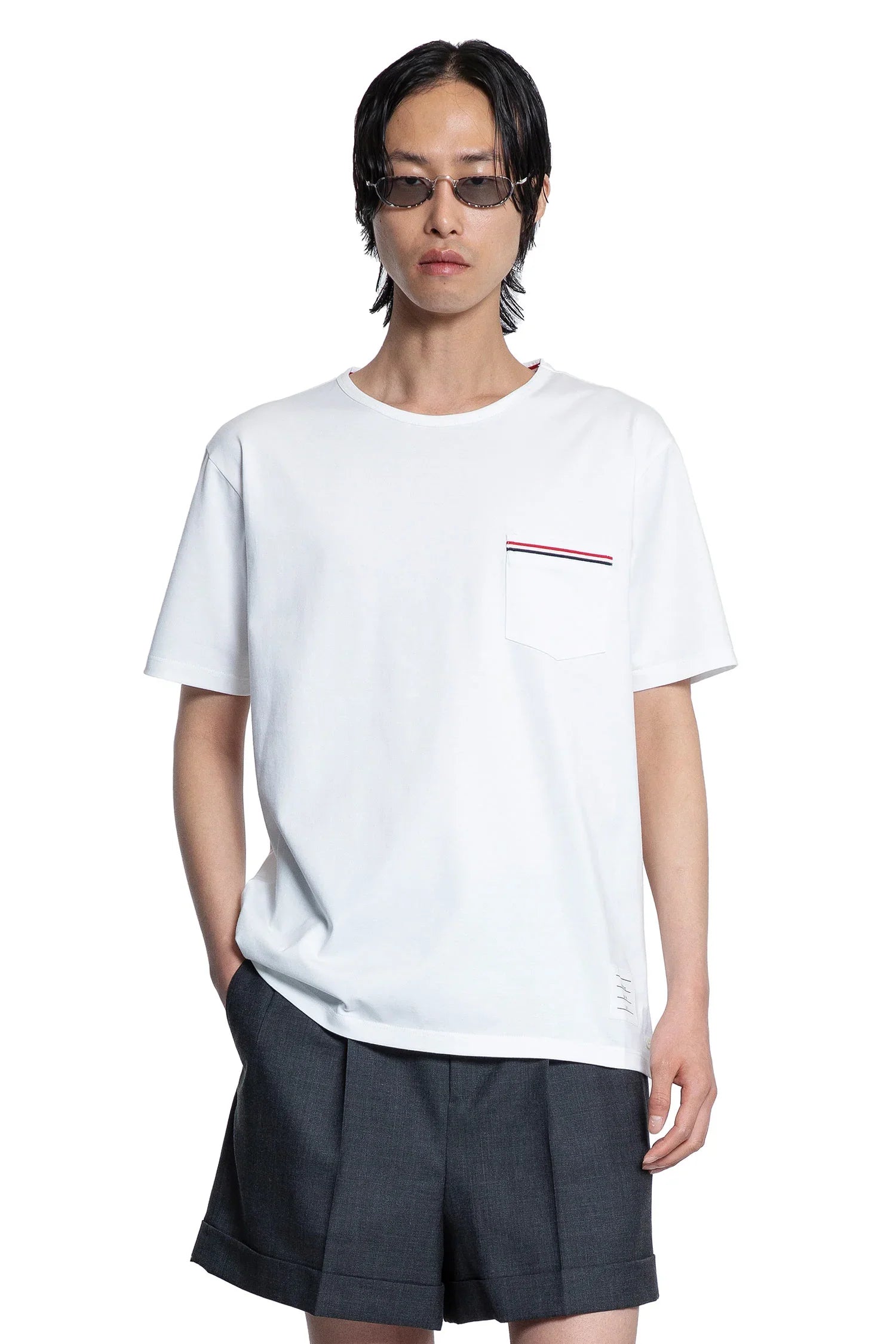 Thom Browne Medium Weight Jersey Pocket T-Shirt