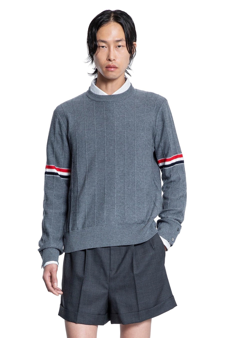 Thom Browne Wool Relaxed Sweater