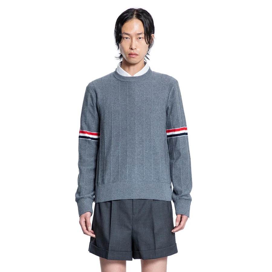 Thom Browne Wool Relaxed Sweater, view 6