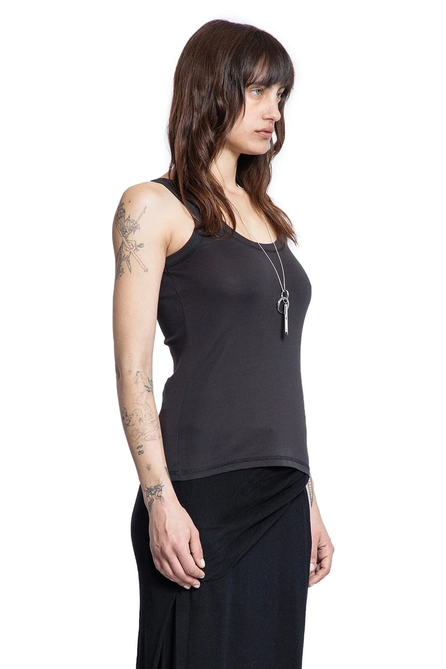 Lemaire Ribbed tank top, view 2