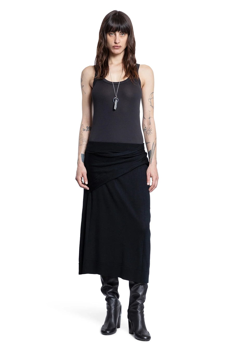 Lemaire Ribbed tank top, view 4