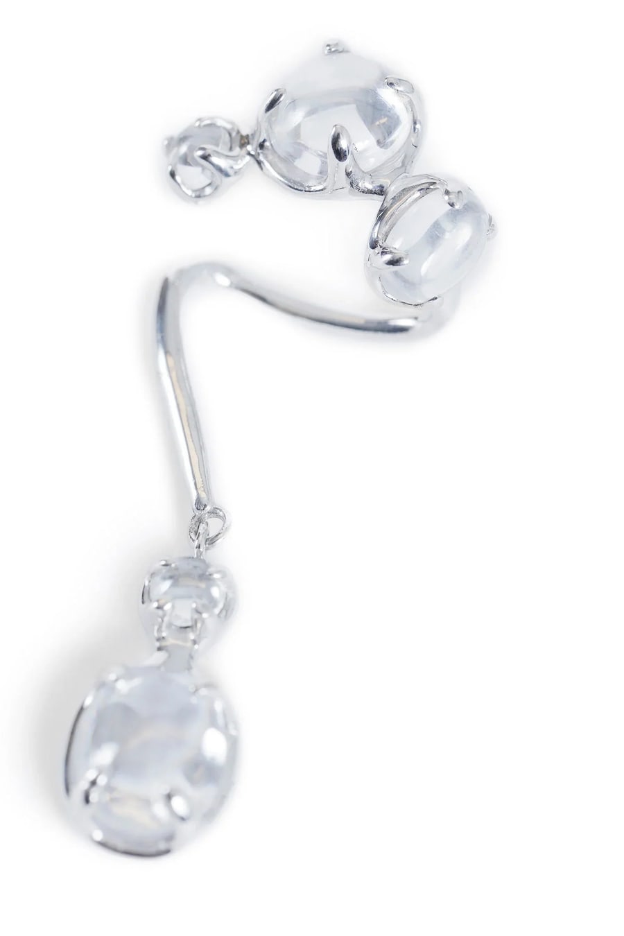 ALAN CROCETTI Clear Drip Ear Cuff (Left), view 2